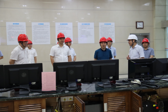 湖南能源監管辦黨組成員、副專員劉志成帶隊督導檢查湖南發展株洲航電分公司安全生產工作